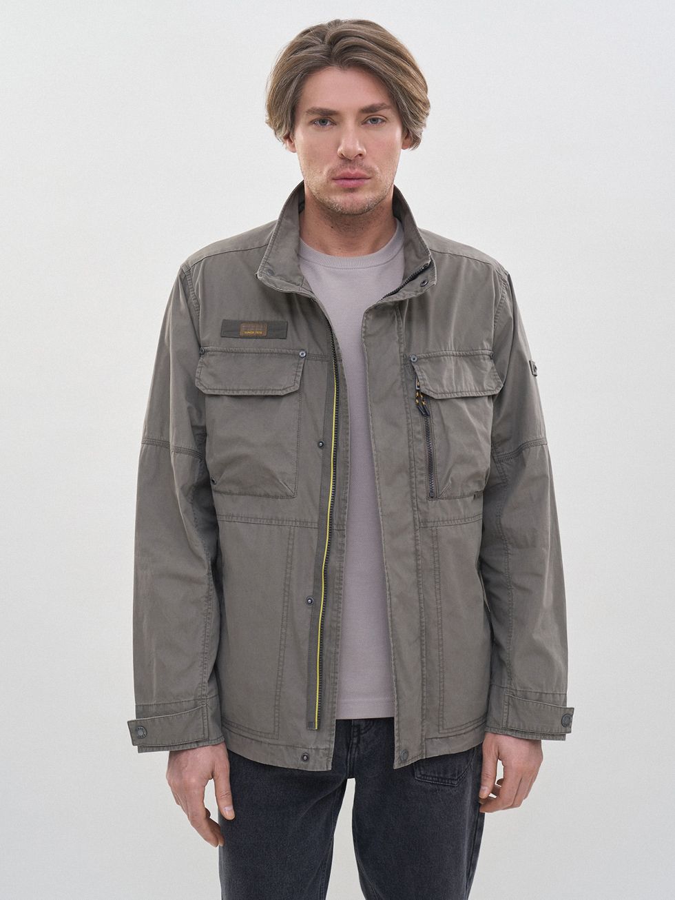 ВЕТРОВКА МУЖСКАЯ, СЕРАЯ