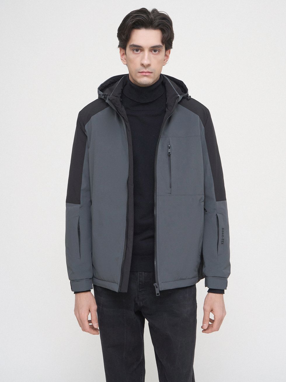 ВЕТРОВКА МУЖСКАЯ, СЕРАЯ
