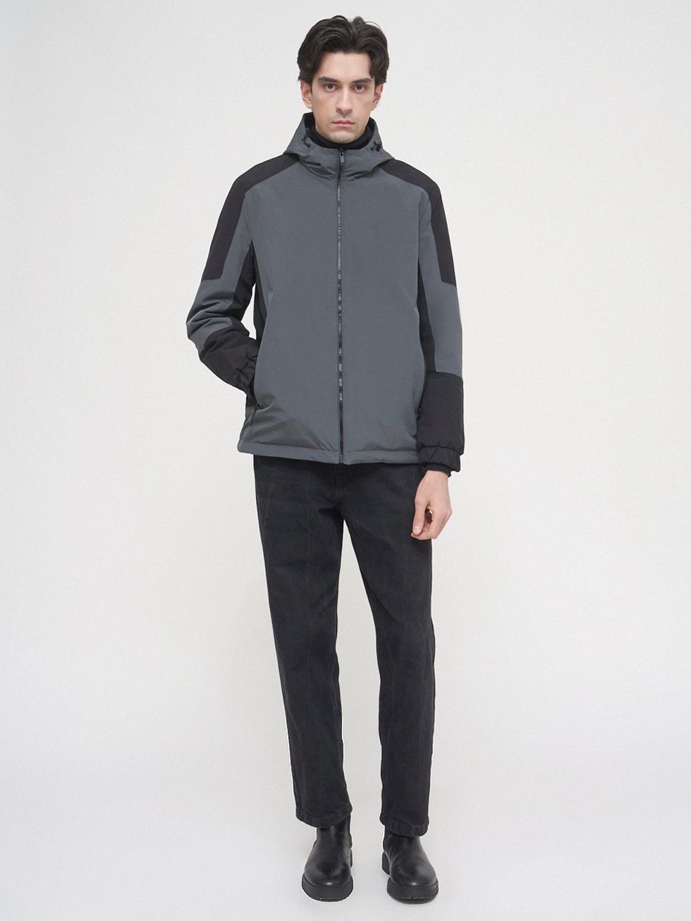ВЕТРОВКА МУЖСКАЯ, СЕРАЯ