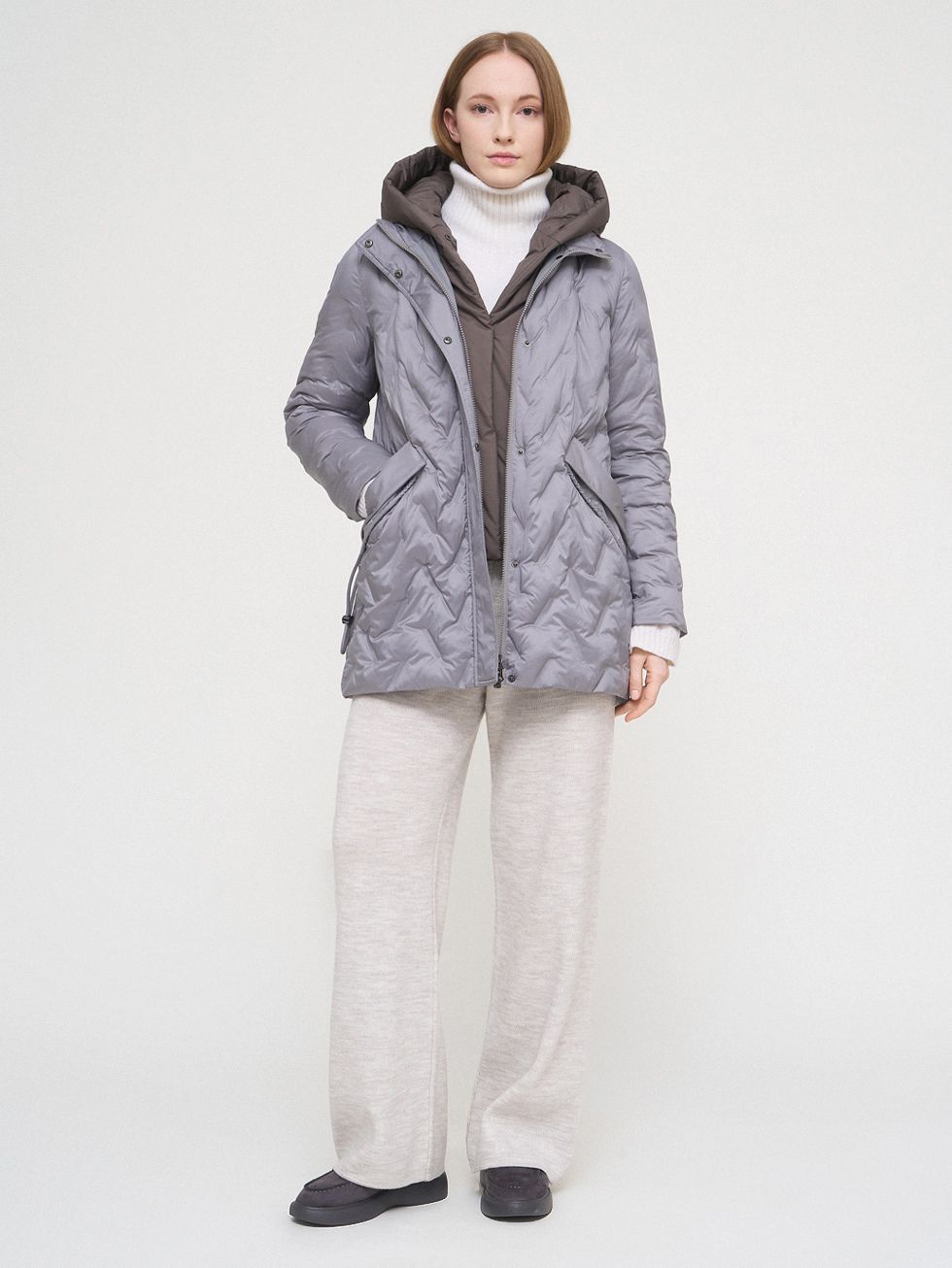 ВЕТРОВКА ЖЕНСКАЯ, СЕРАЯ