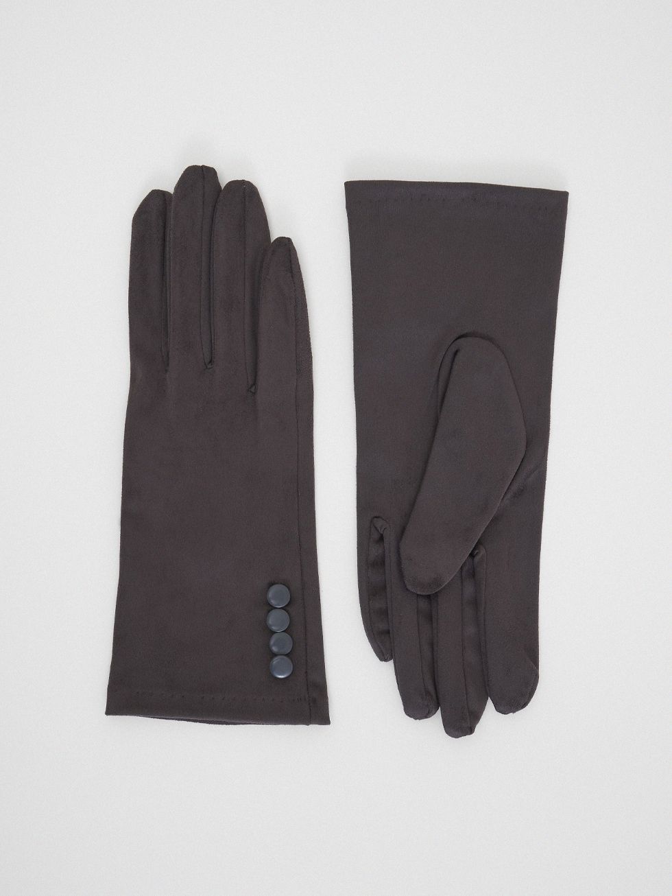 ПЕРЧАТКИ ЖЕНСКИЕ, СЕРЫЕ