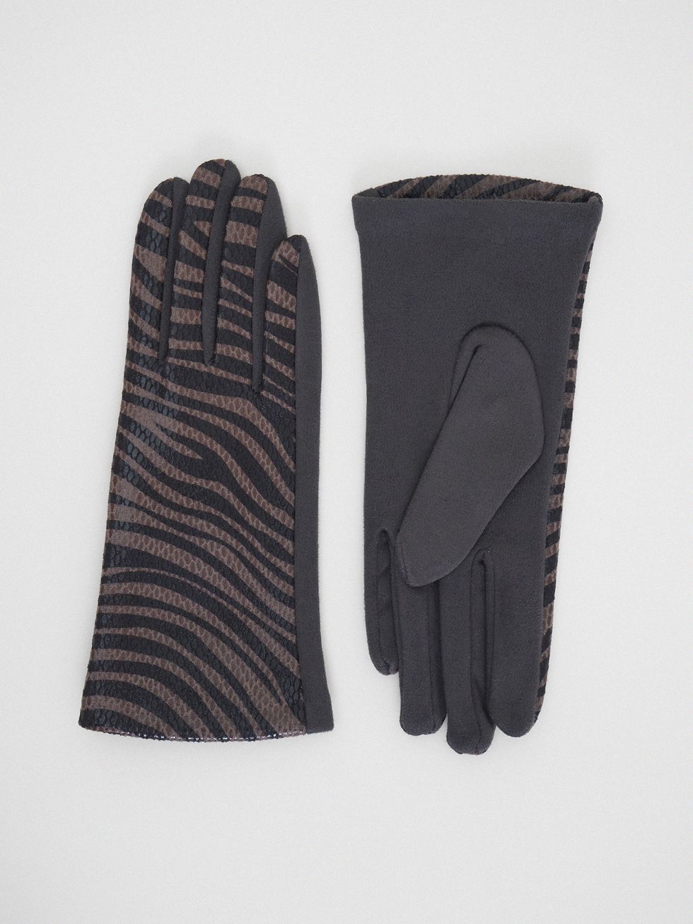 ПЕРЧАТКИ ЖЕНСКИЕ, СЕРЫЕ