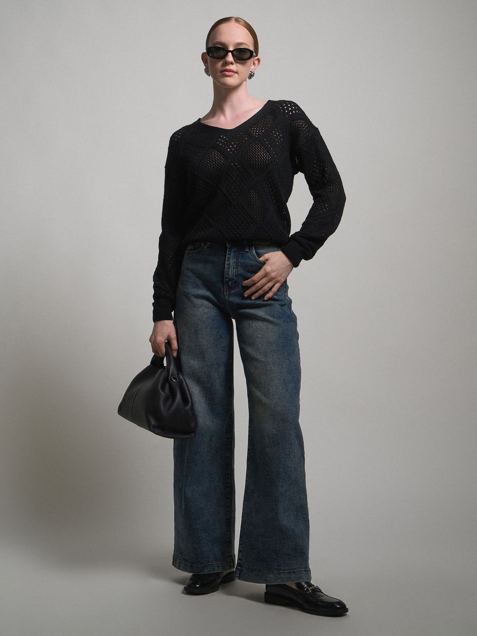 ДЖИНСЫ ЖЕНСКИЕ, СИНИЕ