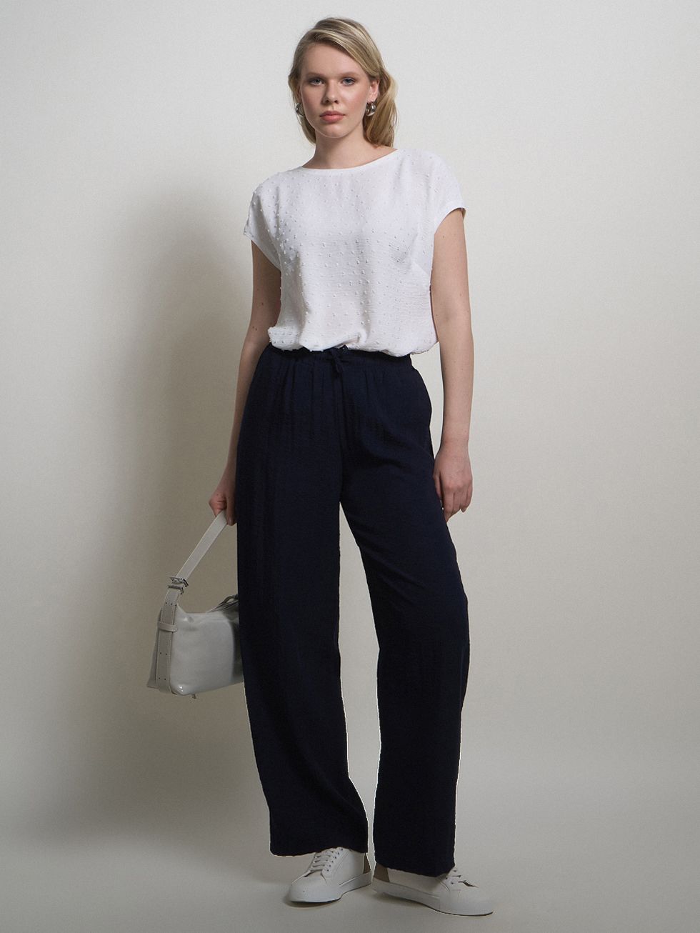 БРЮКИ ЖЕНСКИЕ, СИНИЕ