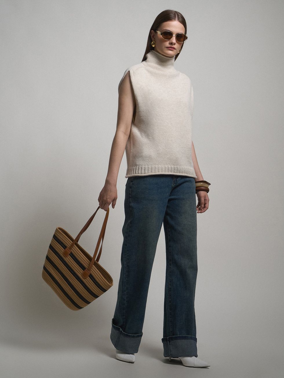 ДЖИНСЫ ЖЕНСКИЕ, СИНИЕ