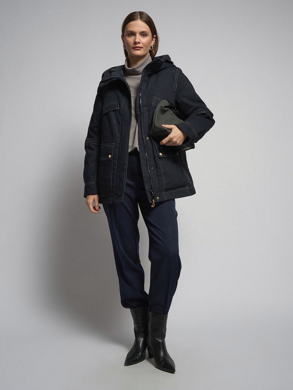 ПАРКА ЖЕНСКАЯ, СИНЯЯ