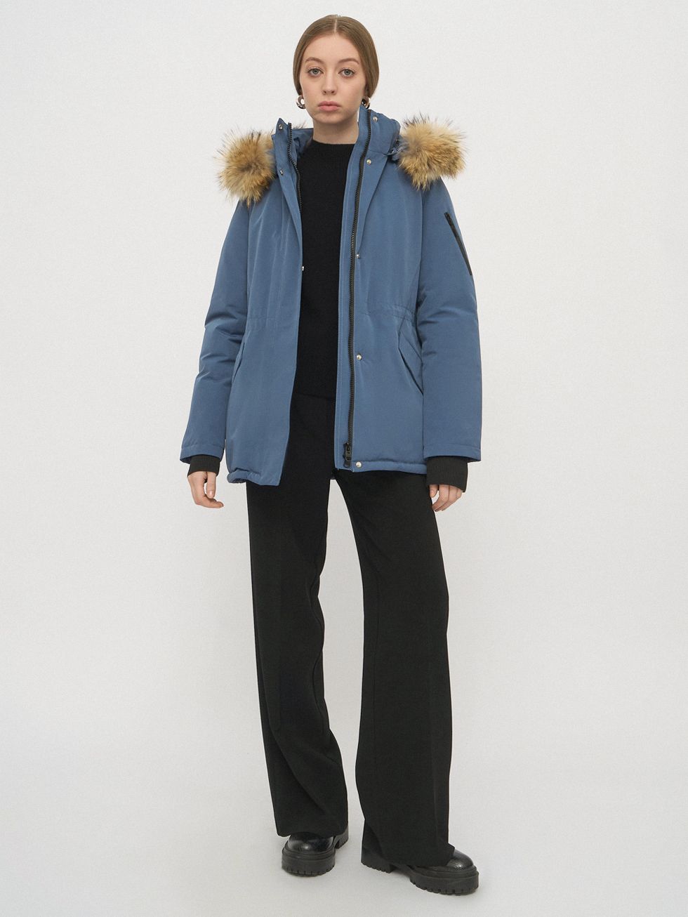 ПАРКА ЖЕНСКАЯ, СИНЯЯ