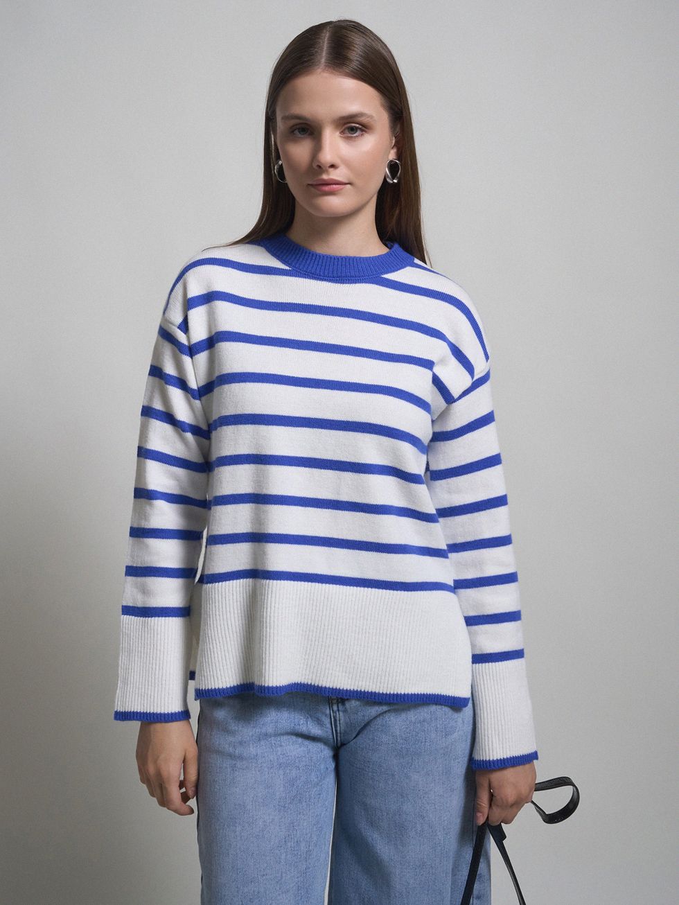 ДЖЕМПЕР ЖЕНСКИЙ, СИНИЙ