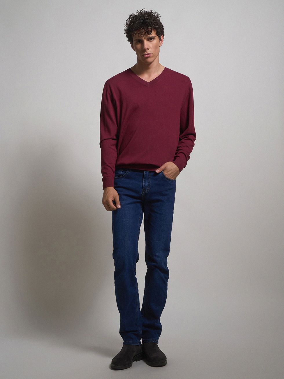 ДЖИНСЫ МУЖСКИЕ, СИНИЕ