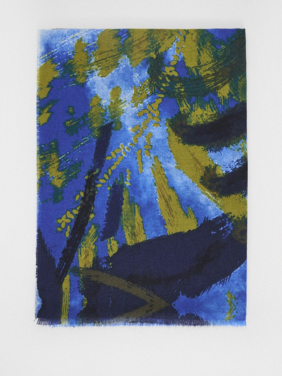 ШАРФ ЖЕНСКИЙ, СИНИЙ