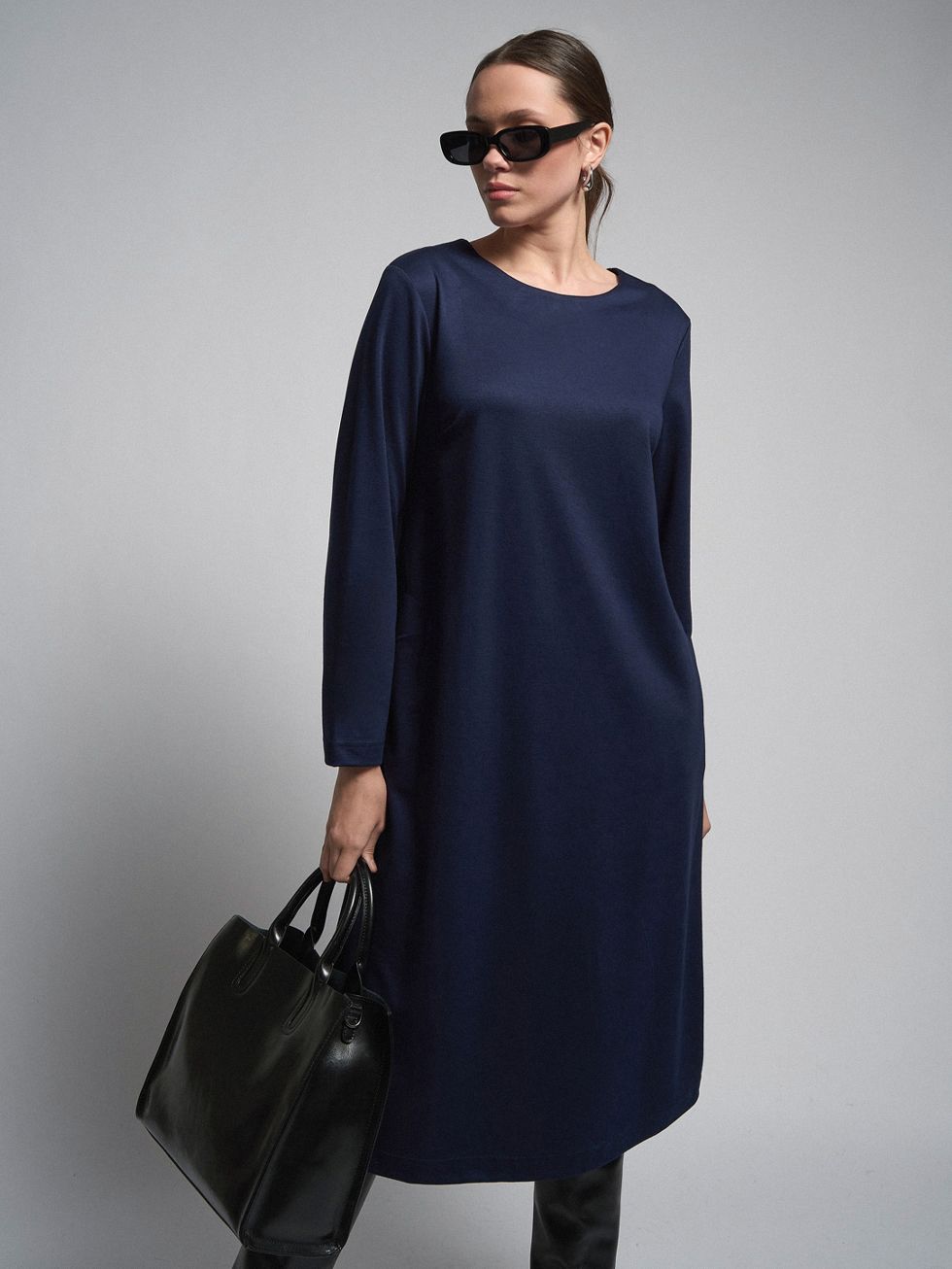 ПЛАТЬЕ ЖЕНСКОЕ, СИНЕЕ