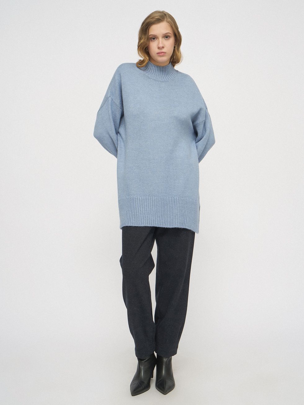 ДЖЕМПЕР ЖЕНСКИЙ, СИНИЙ