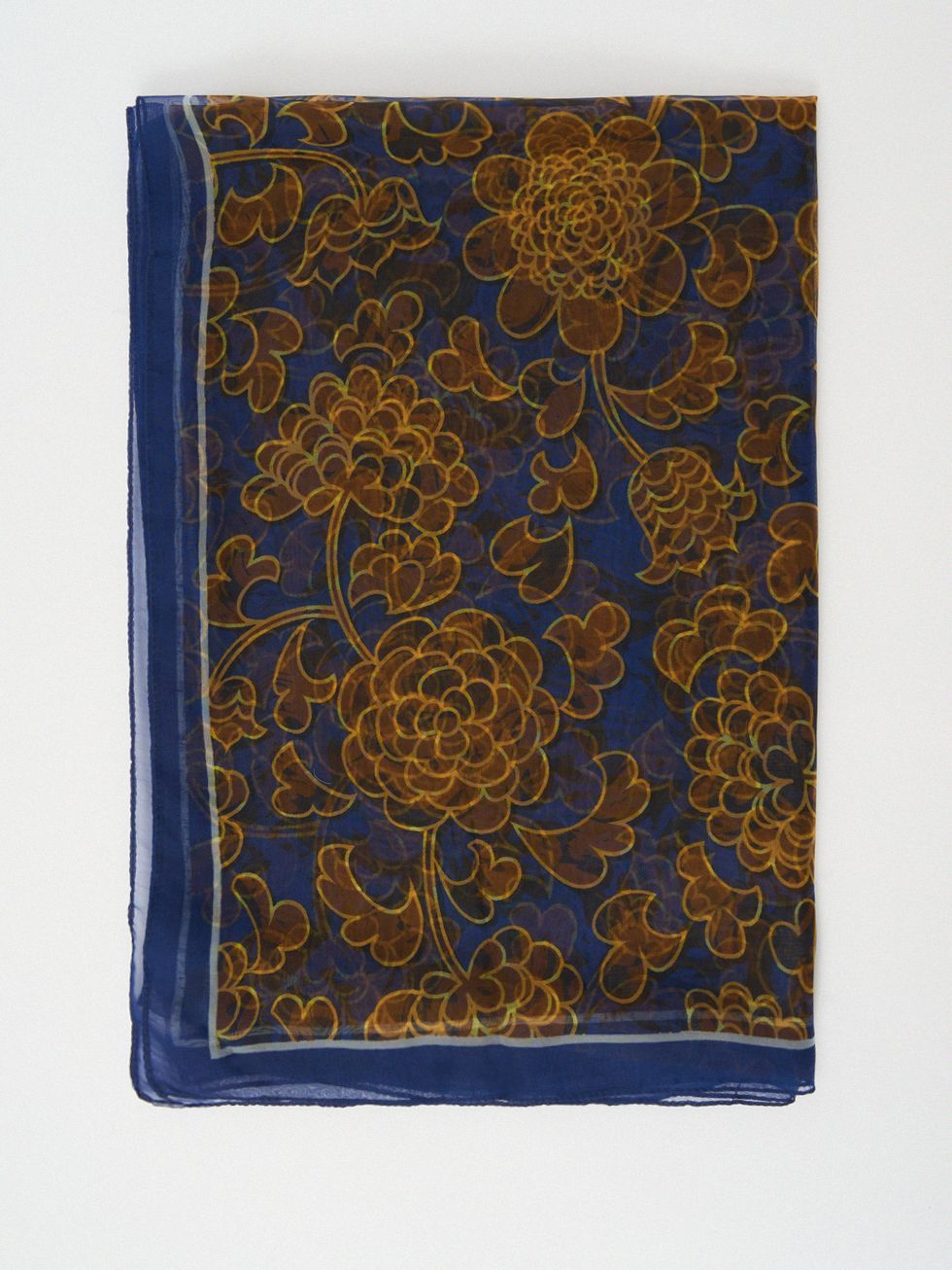 ШАРФ ЖЕНСКИЙ, СИНИЙ