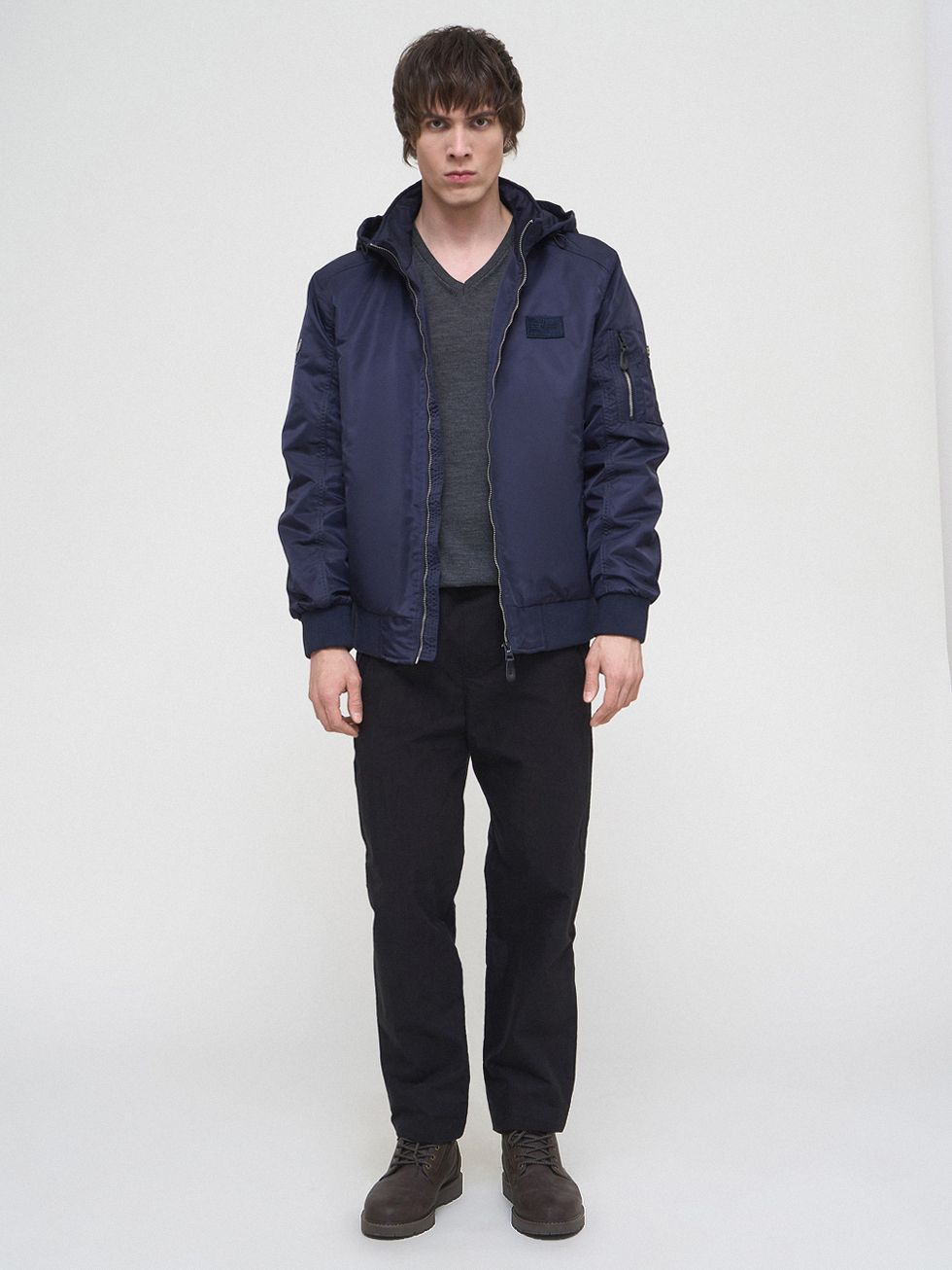 ВЕТРОВКА МУЖСКАЯ, СИНЯЯ