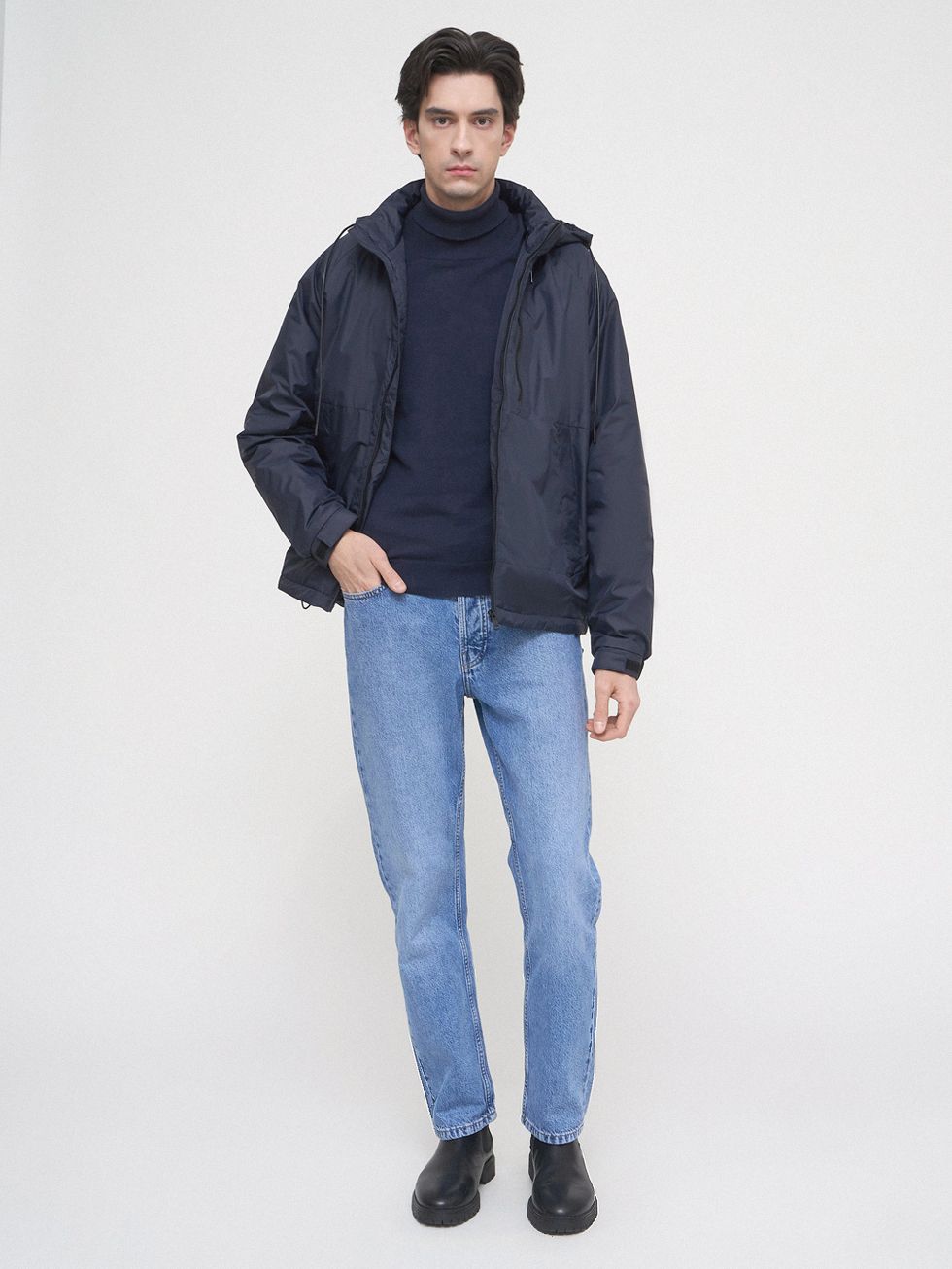 ВЕТРОВКА МУЖСКАЯ, СИНЯЯ