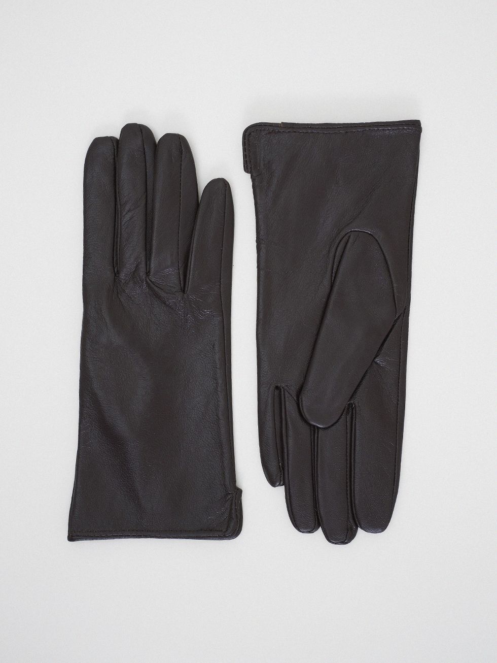 ПЕРЧАТКИ ЖЕНСКИЕ, ТЕМНО-КОРИЧНЕВЫЕ