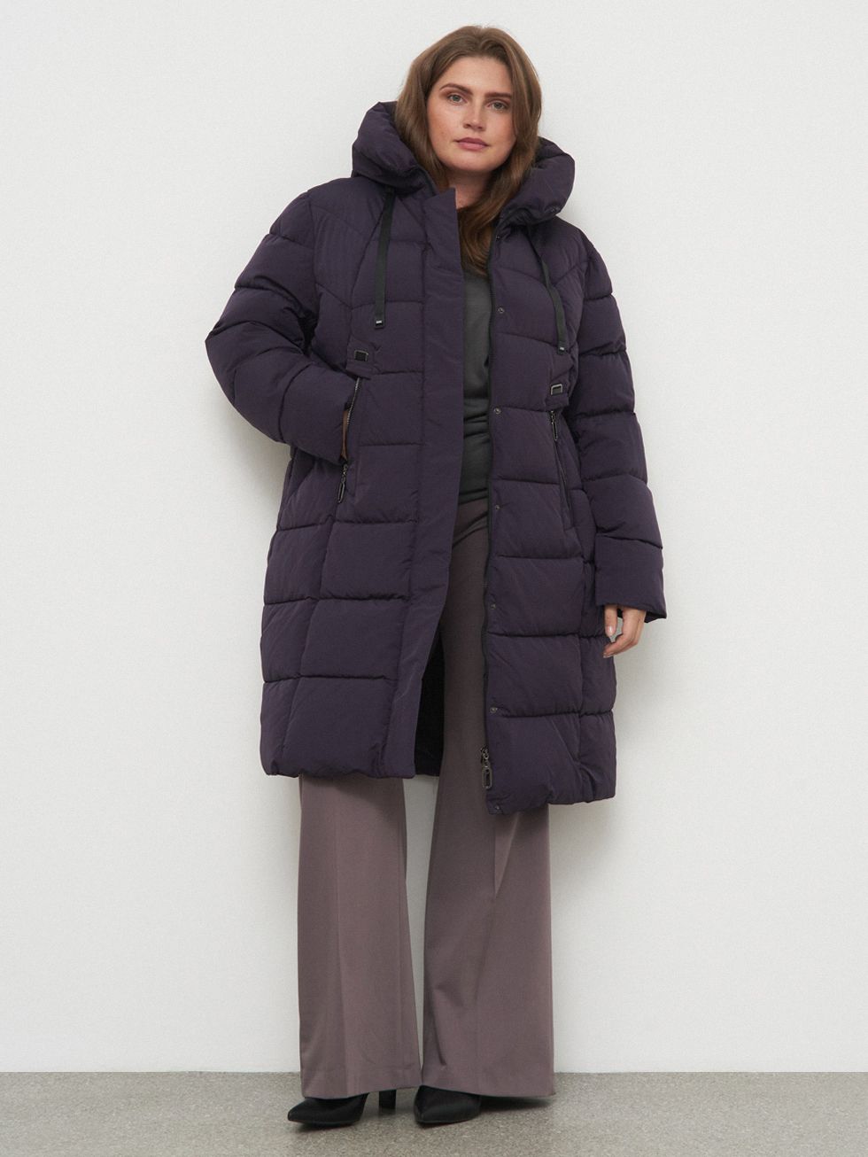 ПУХОВИК ЖЕНСКИЙ, ФИОЛЕТОВЫЙ