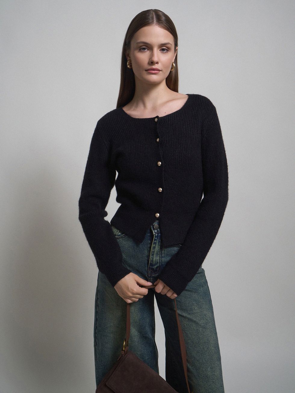 ДЖЕМПЕР ЖЕНСКИЙ, ЧЕРНЫЙ