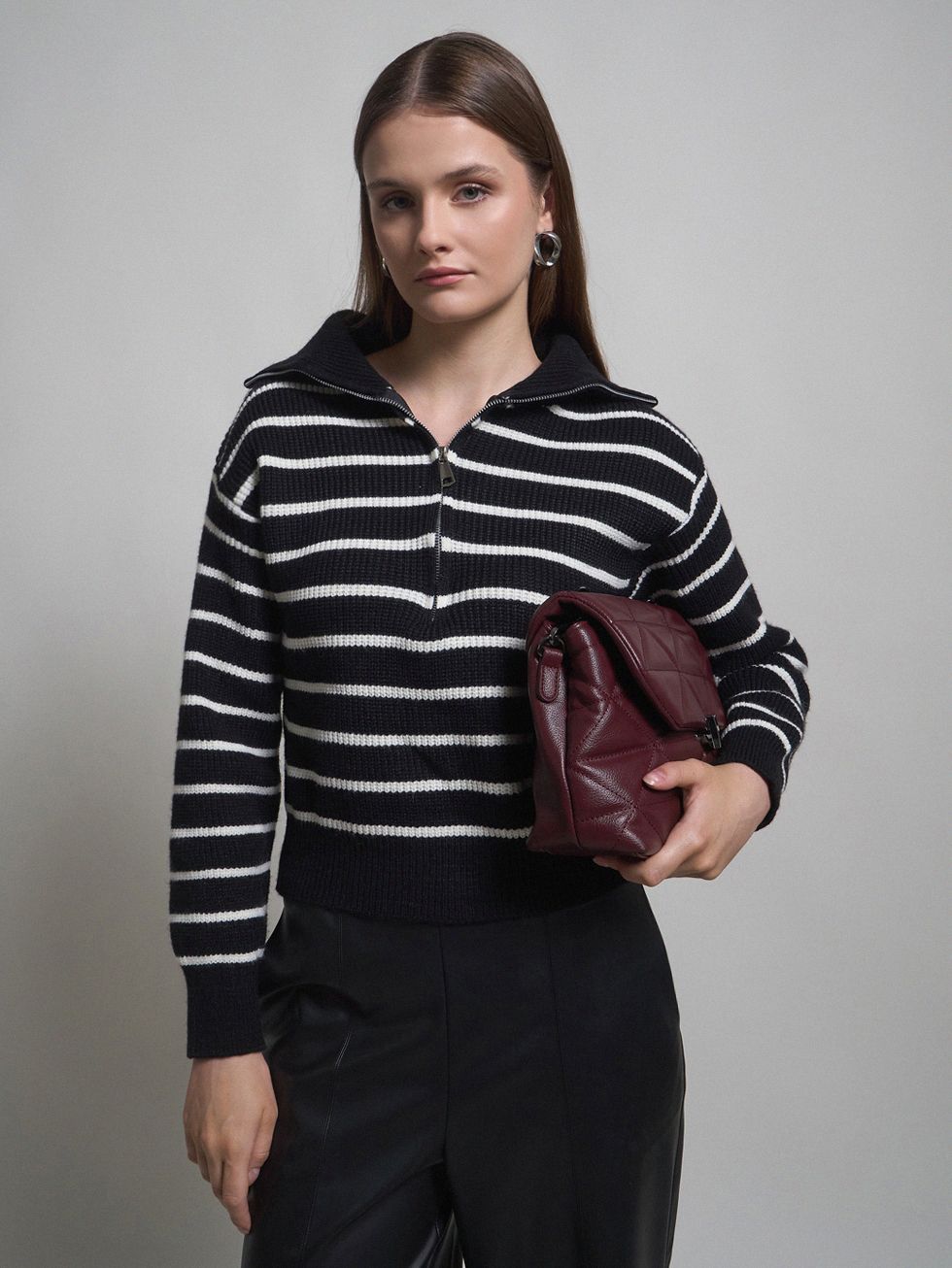 ДЖЕМПЕР ЖЕНСКИЙ, ЧЕРНЫЙ