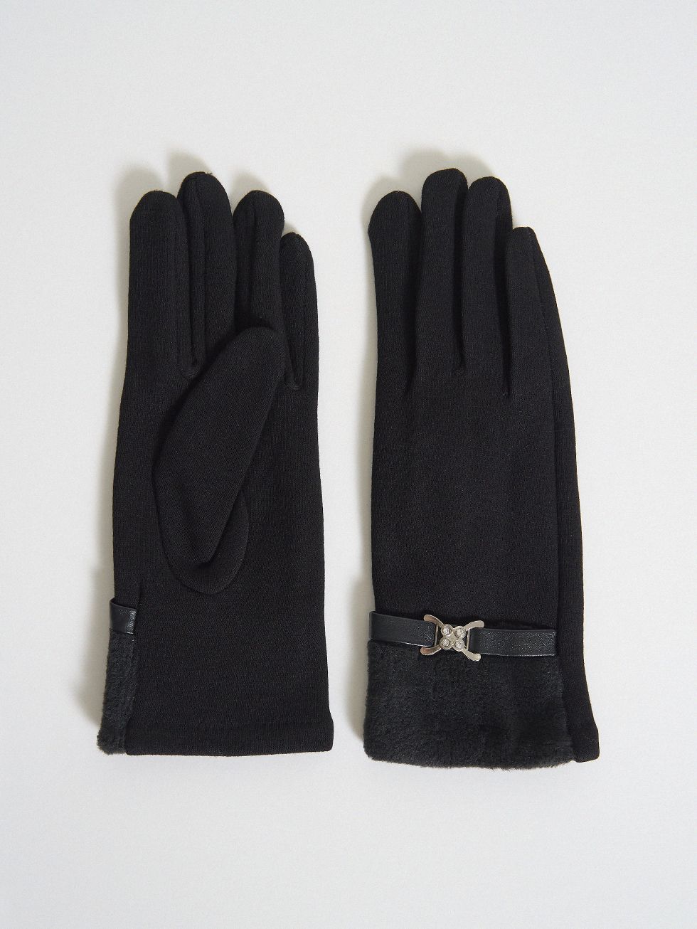 ПЕРЧАТКИ ЖЕНСКИЕ, ЧЕРНЫЕ