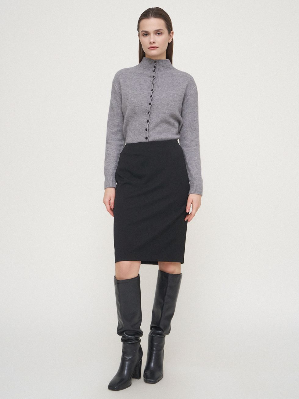 ЮБКА ЖЕНСКАЯ, ЧЕРНАЯ