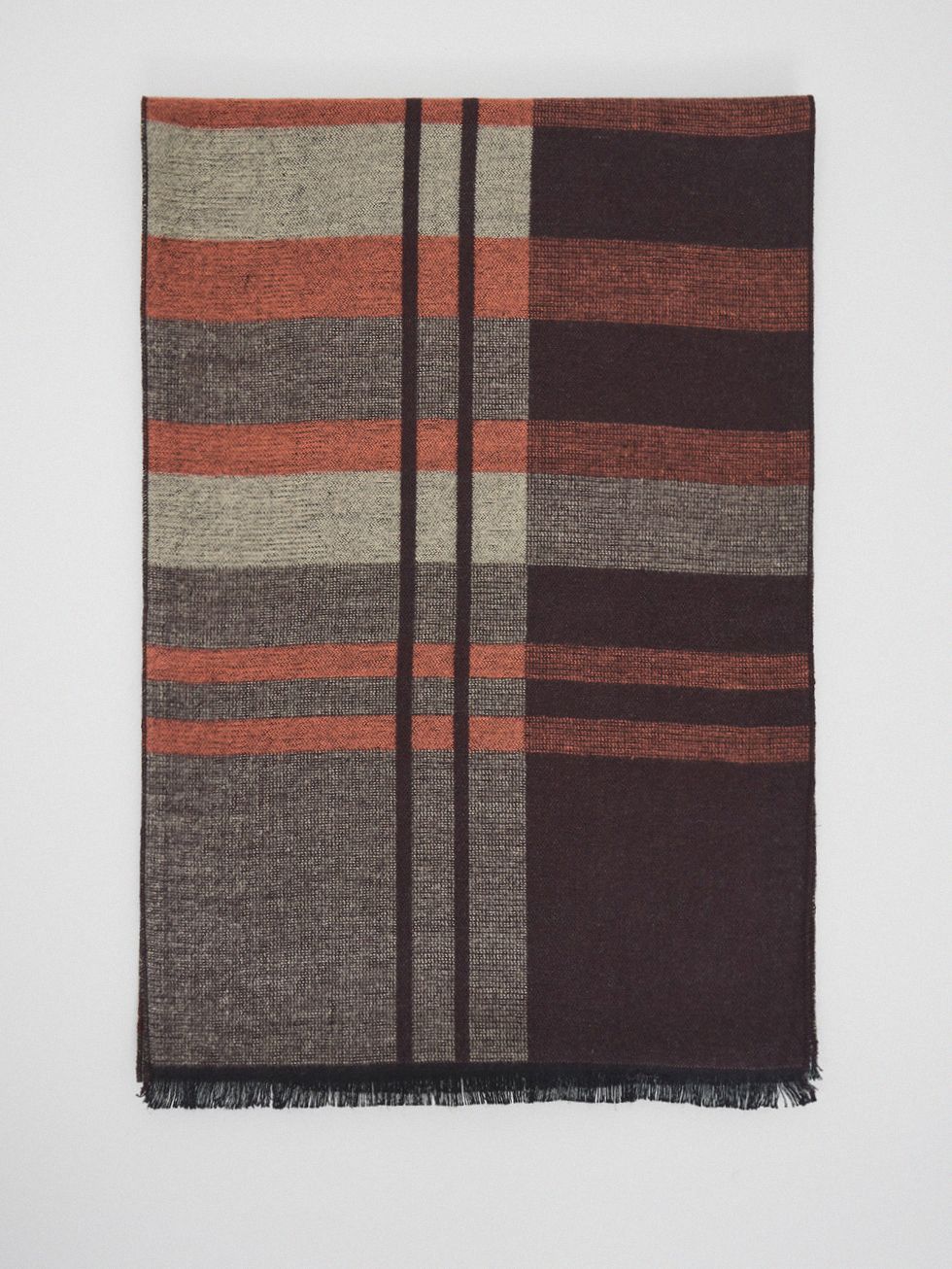 ШАРФ МУЖСКОЙ, ЧЕРНЫЙ