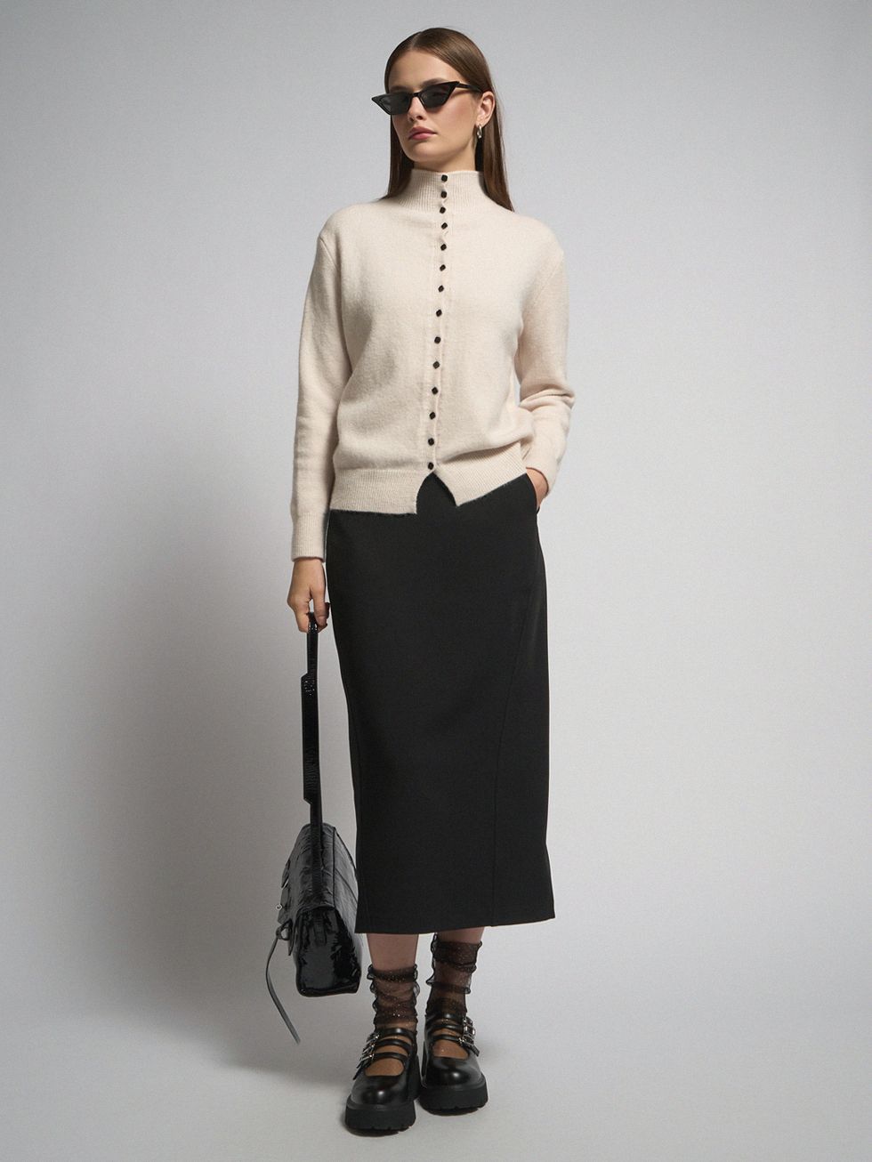 ЮБКА ЖЕНСКАЯ, ЧЕРНАЯ