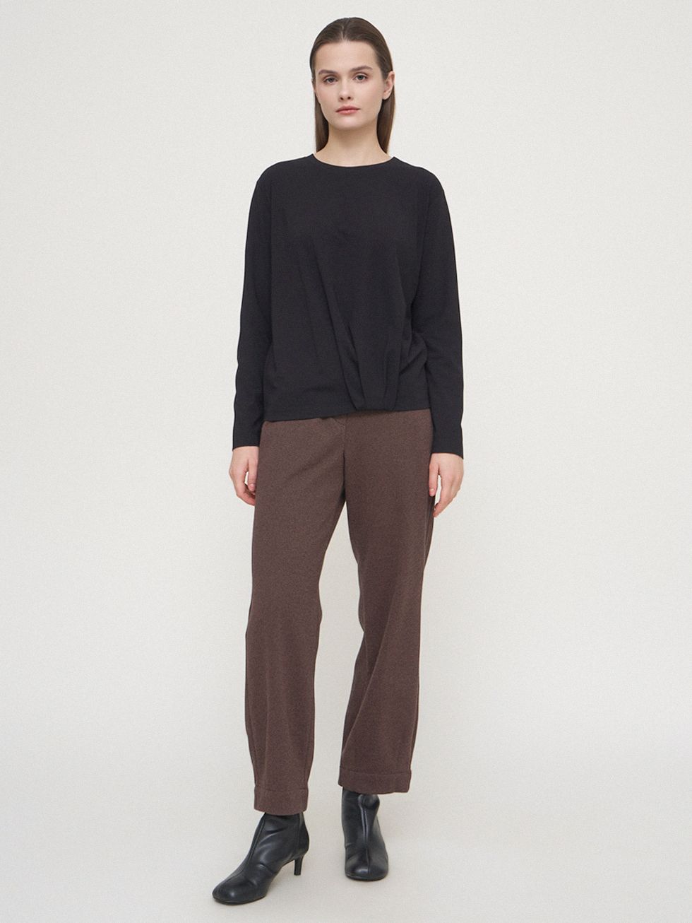 БЛУЗА ЖЕНСКАЯ, ЧЕРНАЯ