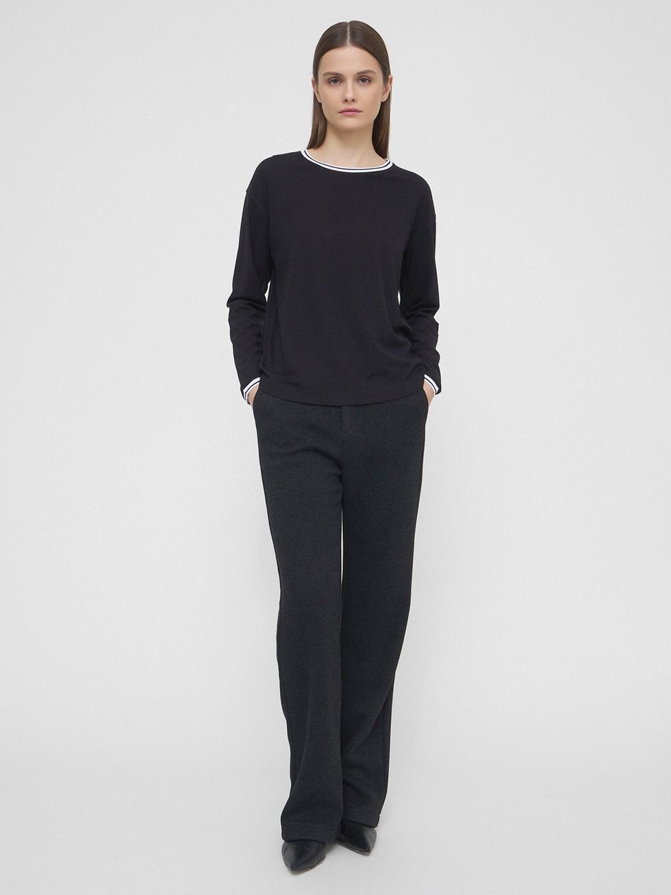 ДЖЕМПЕР ЖЕНСКИЙ, ЧЕРНЫЙ