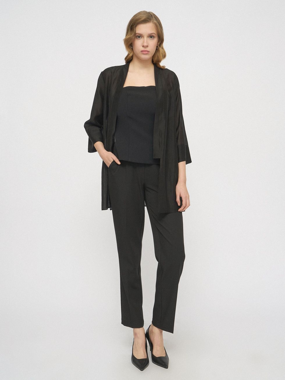 ЖАКЕТ ЖЕНСКИЙ, ЧЕРНЫЙ