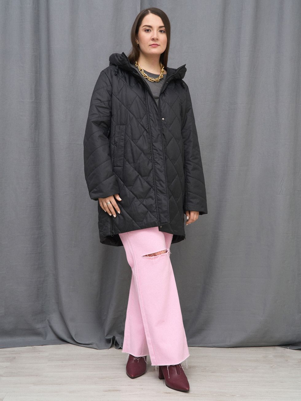 ВЕТРОВКА ЖЕНСКАЯ, ЧЕРНАЯ