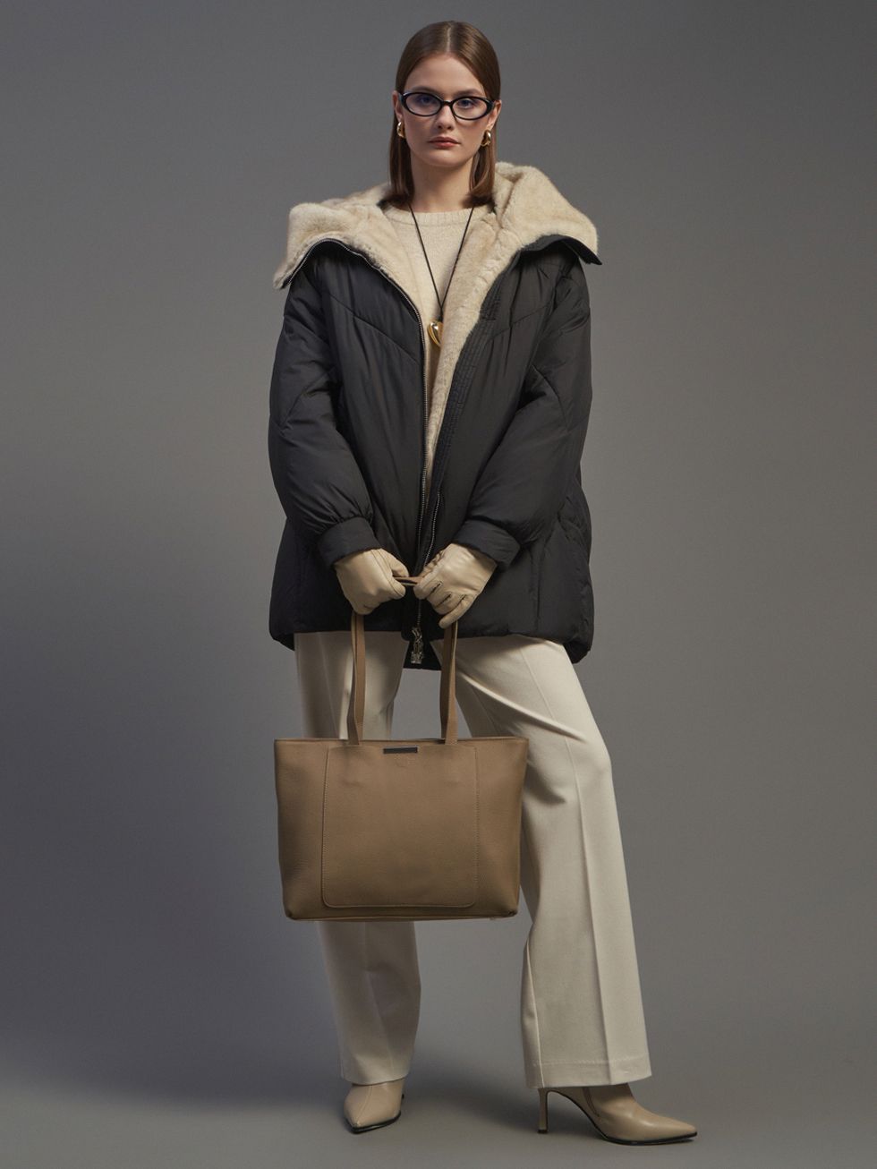 ПУХОВИК ЖЕНСКИЙ, ЧЕРНЫЙ