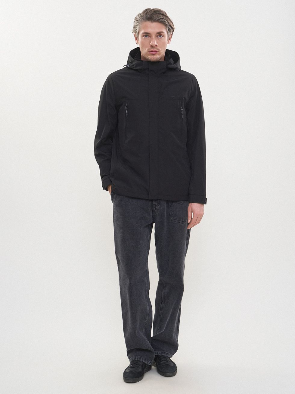 ВЕТРОВКА МУЖСКАЯ, ЧЕРНАЯ