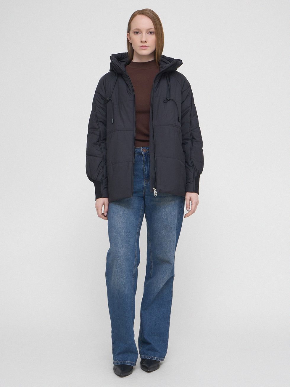 ВЕТРОВКА ЖЕНСКАЯ, ЧЕРНАЯ