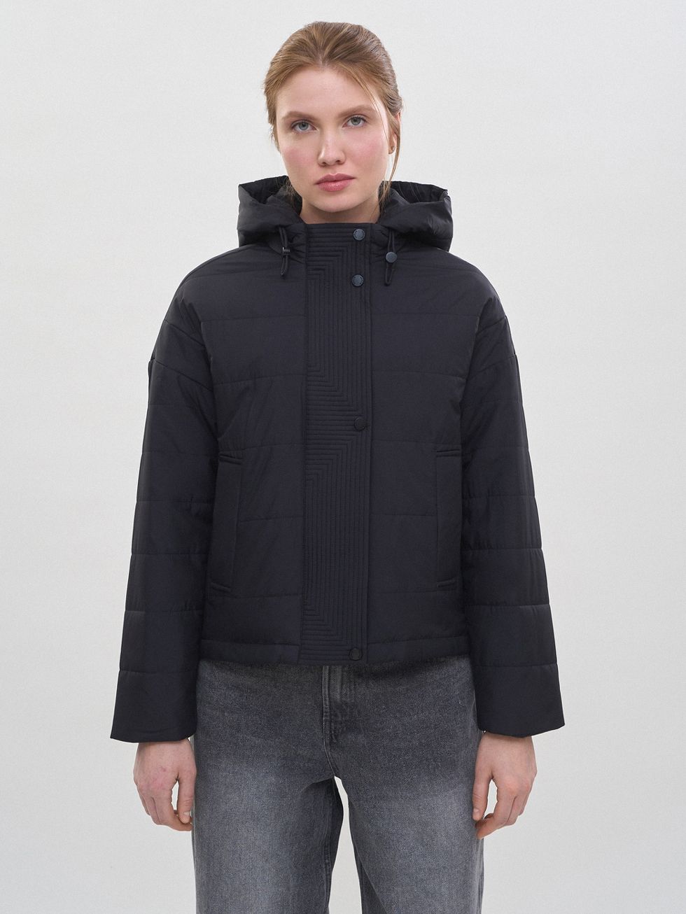 ВЕТРОВКА ЖЕНСКАЯ, ЧЕРНАЯ