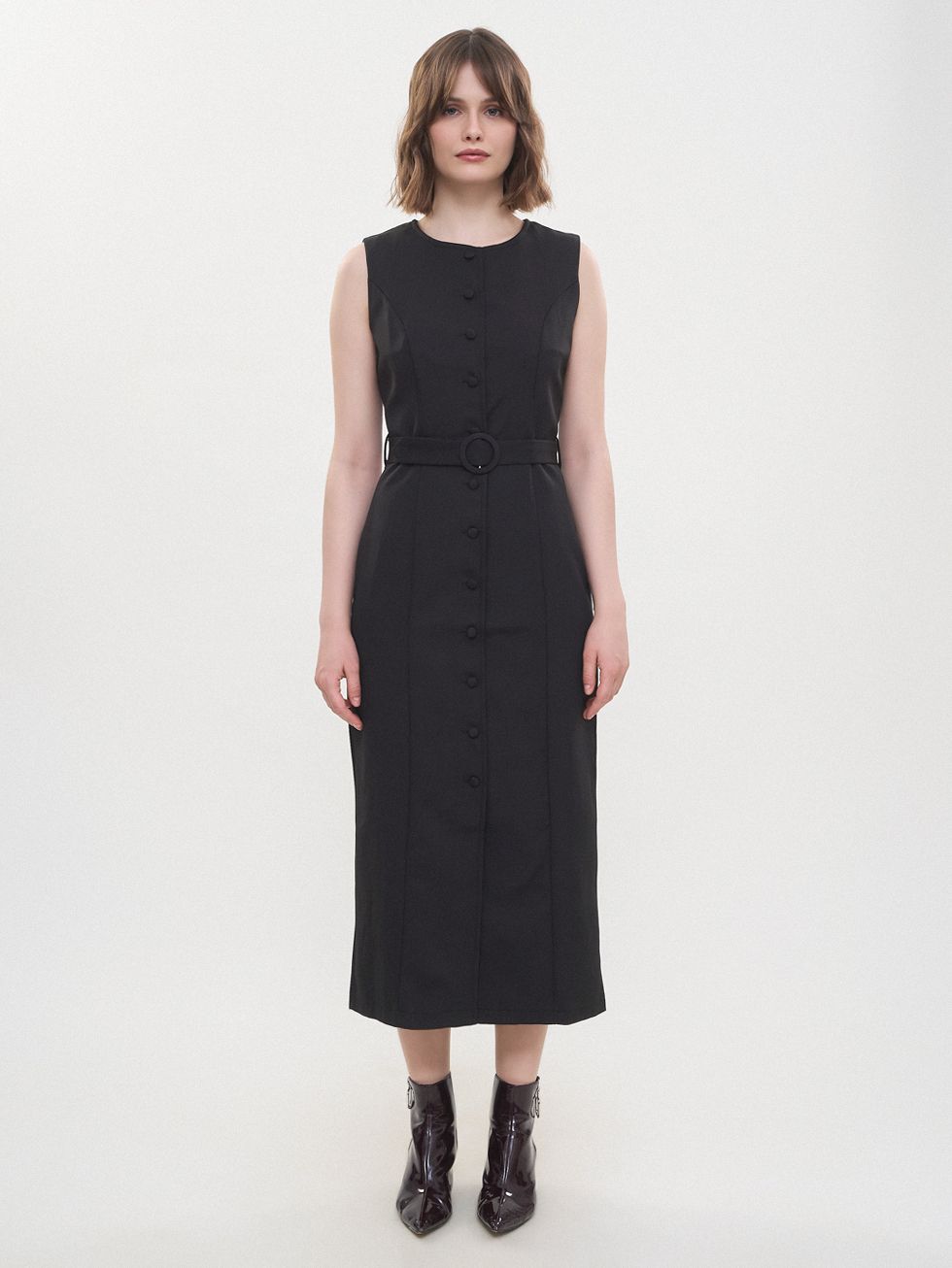 ПЛАТЬЕ ЖЕНСКОЕ, ЧЕРНОЕ