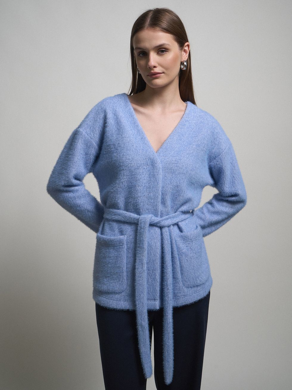 ЖАКЕТ ЖЕНСКИЙ, ГОЛУБОЙ