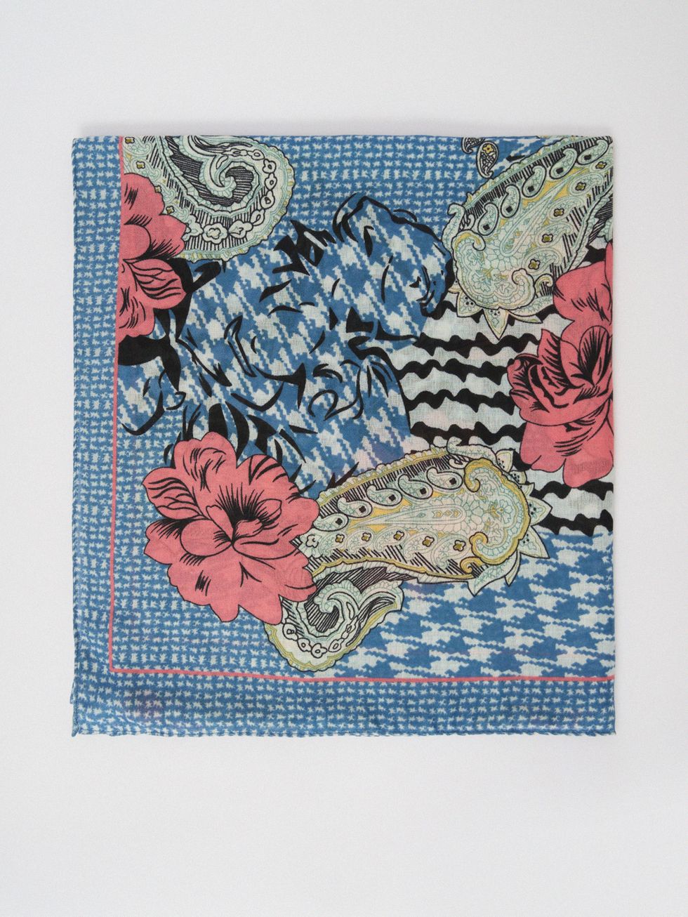 ШАРФ ЖЕНСКИЙ, ГОЛУБОЙ