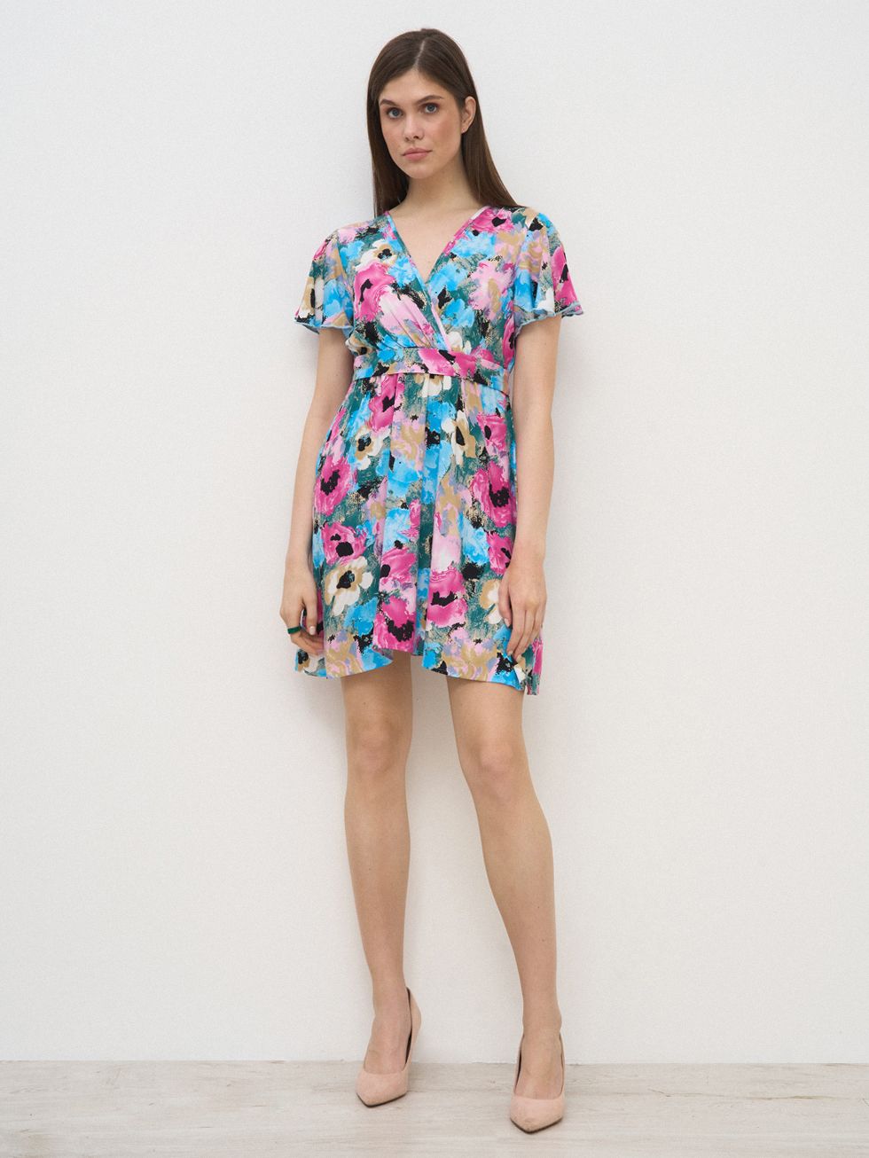 ПЛАТЬЕ ЖЕНСКОЕ, ГОЛУБОЕ