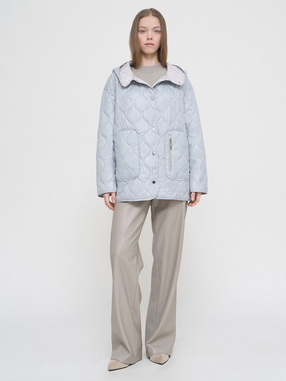 ВЕТРОВКА ЖЕНСКАЯ, ГОЛУБАЯ