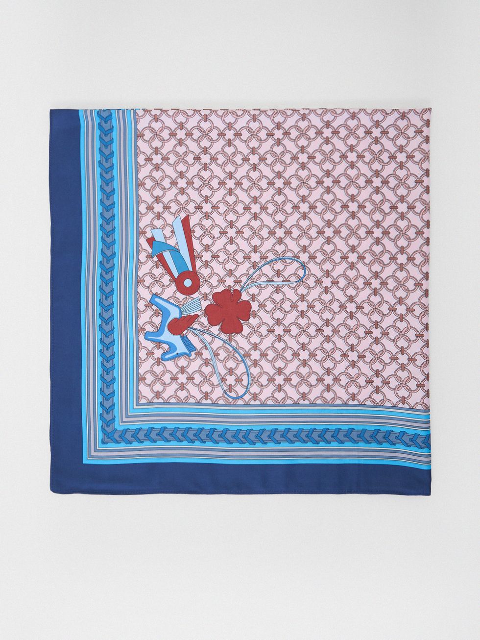 ШАРФ ЖЕНСКИЙ, ГОЛУБОЙ