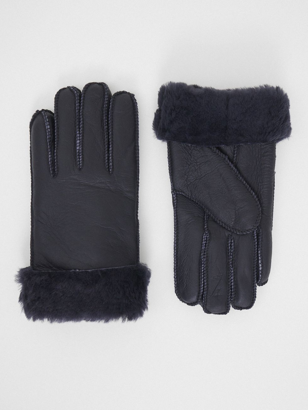 ПЕРЧАТКИ ЖЕНСКИЕ, ТЕМНО-СИНИЕ