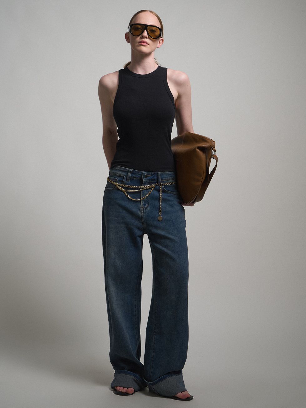 ДЖИНСЫ ЖЕНСКИЕ, ТЕМНО-СИНИЕ