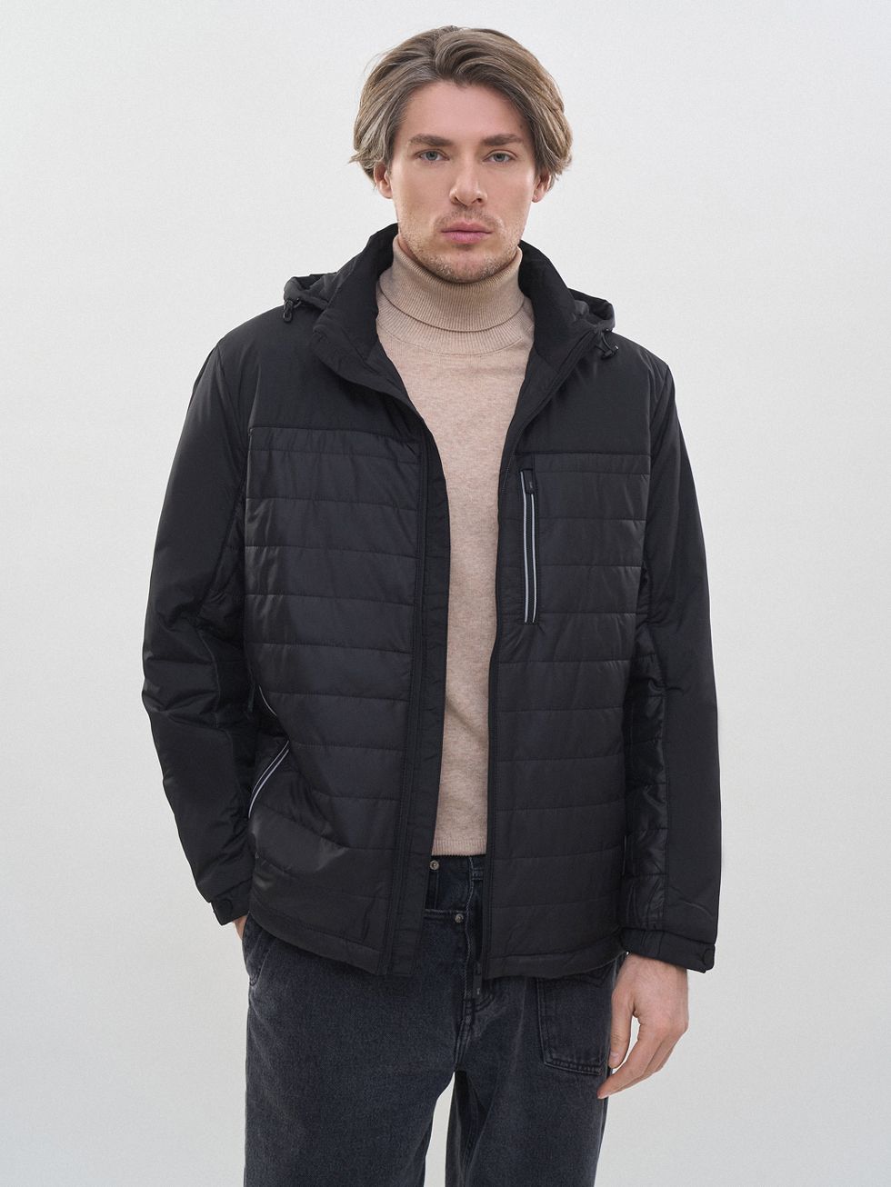 ВЕТРОВКА МУЖСКАЯ, ТЕМНО-СИНЯЯ