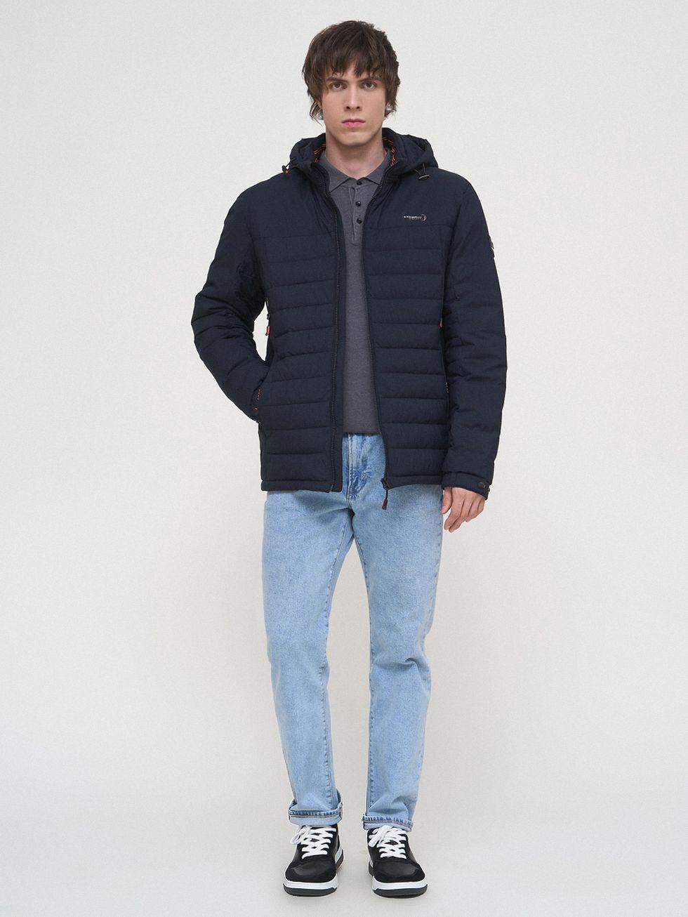 ВЕТРОВКА МУЖСКАЯ, ТЕМНО-СИНЯЯ