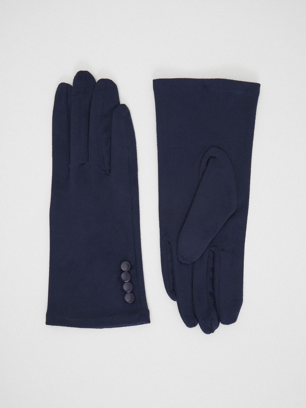 ПЕРЧАТКИ ЖЕНСКИЕ, ТЕМНО-СИНИЕ