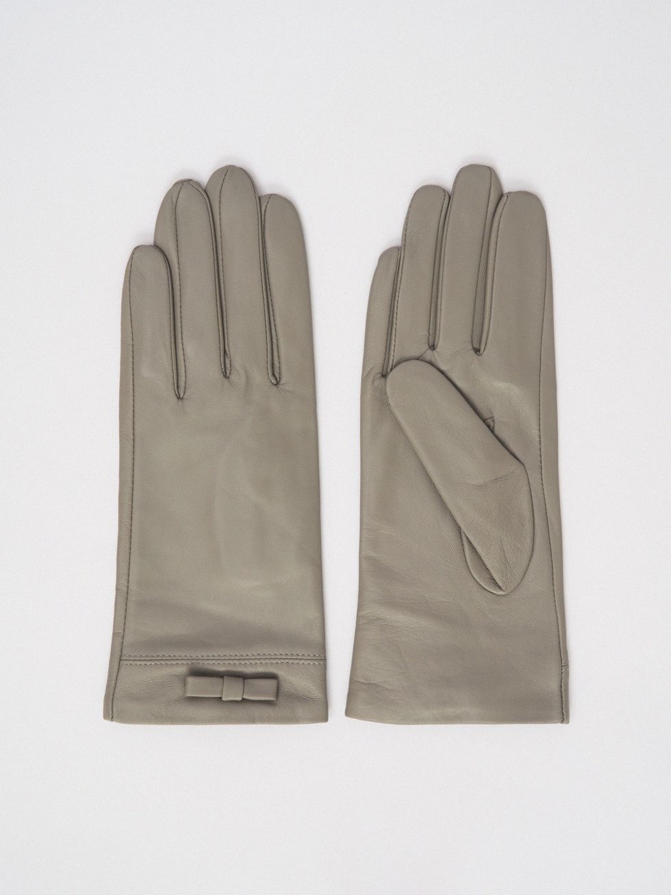 ПЕРЧАТКИ ЖЕНСКИЕ, СВЕТЛО-СЕРЫЕ