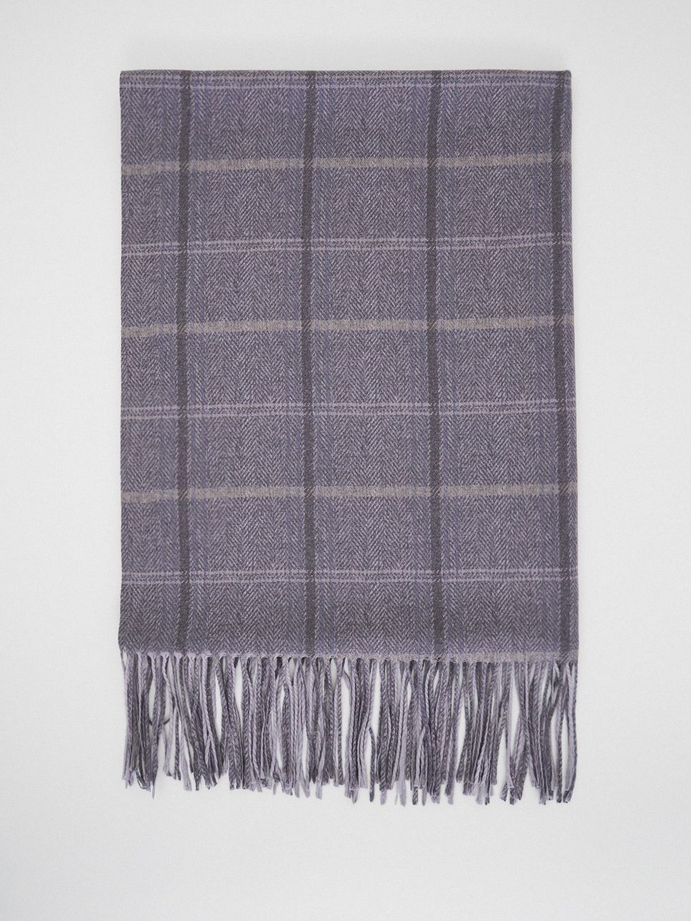 ШАРФ ЖЕНСКИЙ, ТЕМНО-СЕРЫЙ