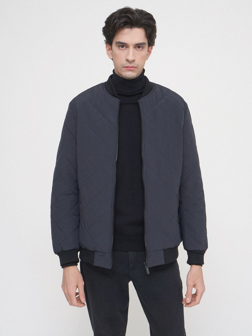 ВЕТРОВКА МУЖСКАЯ, ТЕМНО-СЕРАЯ