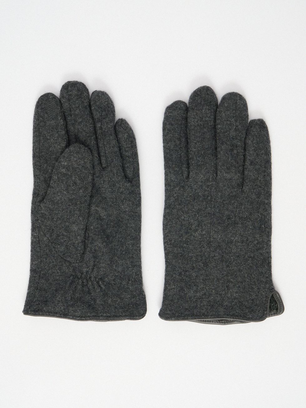 ПЕРЧАТКИ МУЖСКИЕ, ТЕМНО-СЕРЫЕ